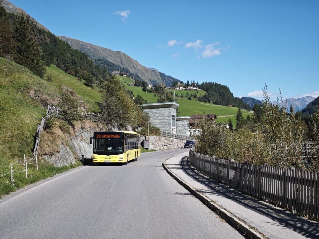 Umbalfälle mit Bus - mit der Linie 951